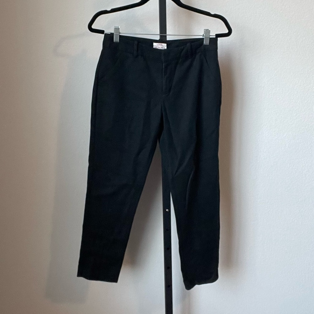Merona Stretch Black Cropped Pants Classic Size 2